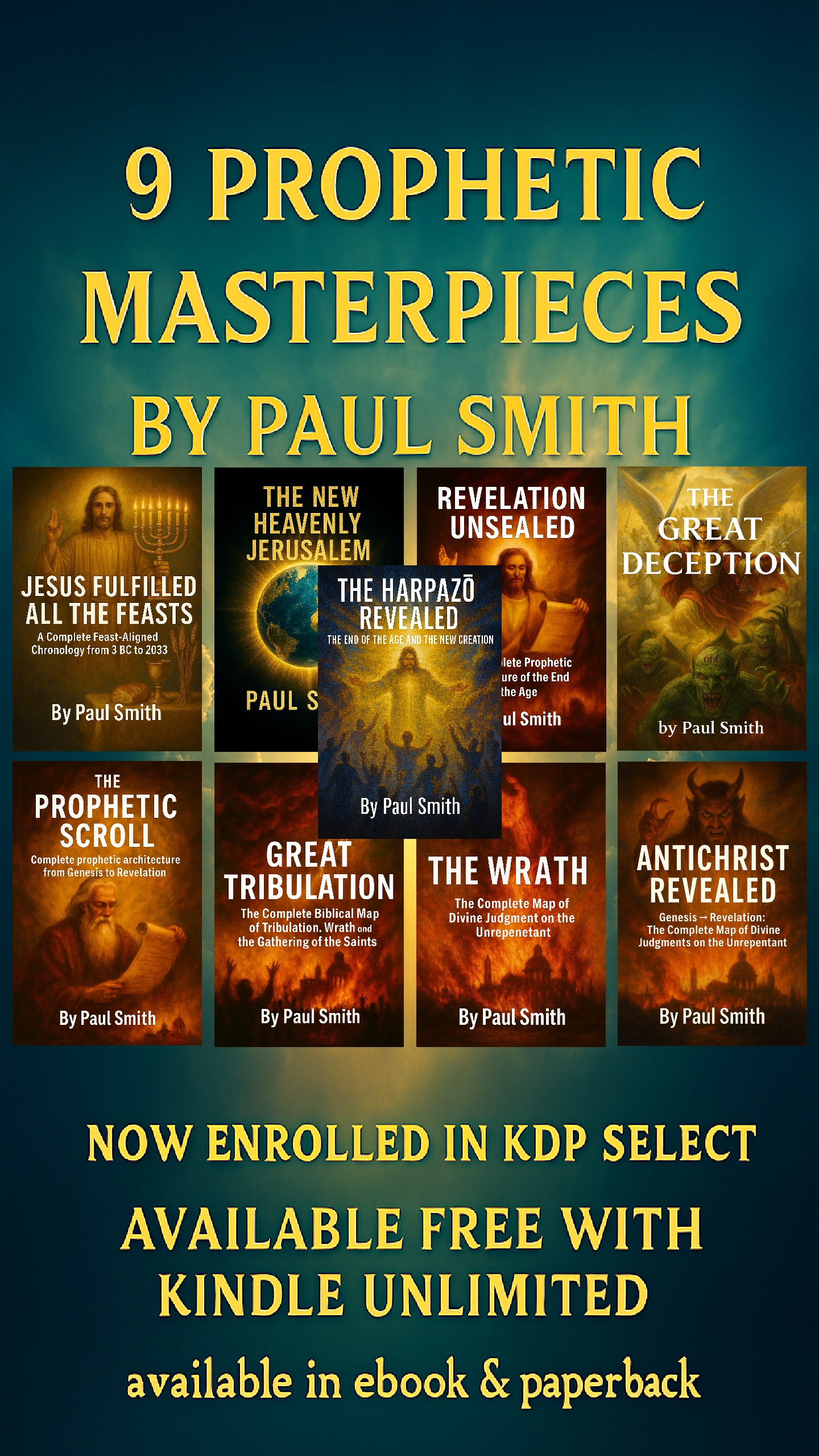 Nine Book Prophetic Series Banner